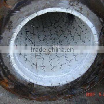 High quality wear resistant ceramic steel pipe