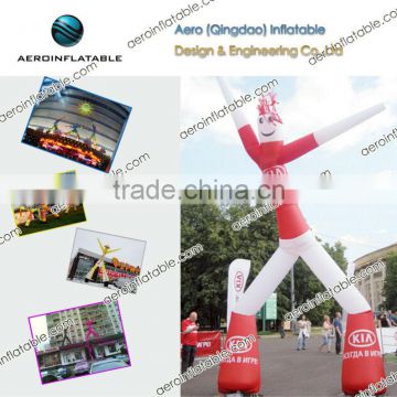 Inflatable air dancer for car advertising / Inflatable double legs Air Dancer