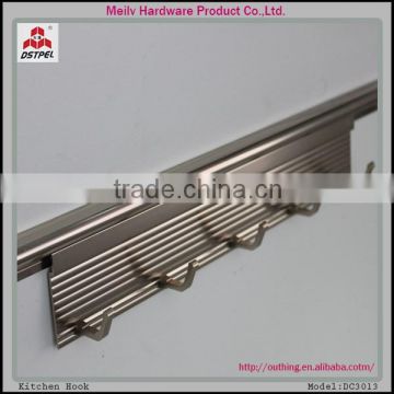 Qualified Cheap price kitchen aluminum accessories and hanging with hooks V