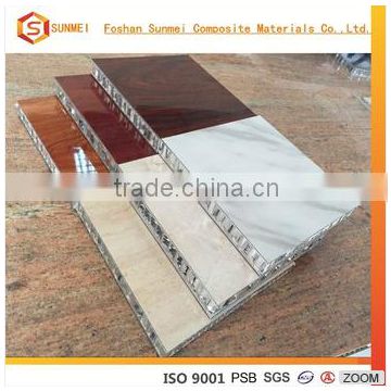2016 New 300*500mm Wood Grain Alumium Hoenycomb Panel