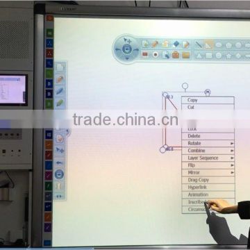 90 inch digital interactive whiteboard, with optional projector wall mount