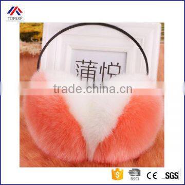 Solid Color Plush Earmuff Cozy Fancy Earmuff