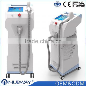 600w high output power Stationary permanent painless 808nm diode laser/depilator