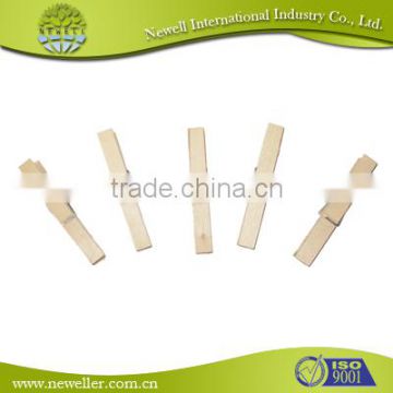 2014 Low price decorative mini wooden pegs With FDA