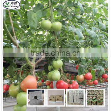 mineral wool hydroponic growing media Rock wool cube for vegetable growth