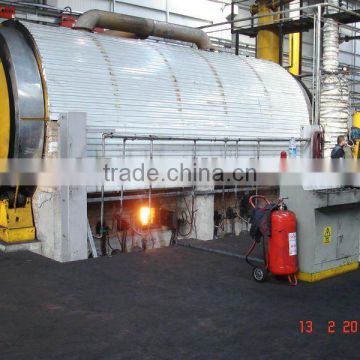 batch sytle rubber pyrolysis