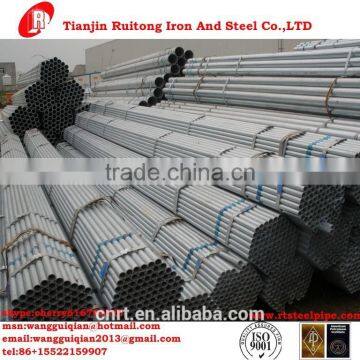 scaffold galvanized steel pipe q235 material