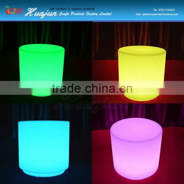 waterproof led cube chair lighting, colorful led stool
