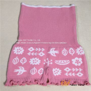 Pregnant Women Jacquard Knitted Thick Warm Haramaki Shorts