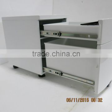 Hot Sale-Steel Cabochon Mobile Pedestal- Side Pull Handle