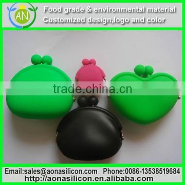 Wholesale High quality Lovely candy color silicone bag