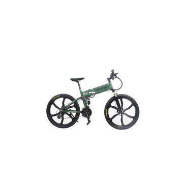 26 Inch Magnesium Alloy Wheel Folding Mountain Electric Bike