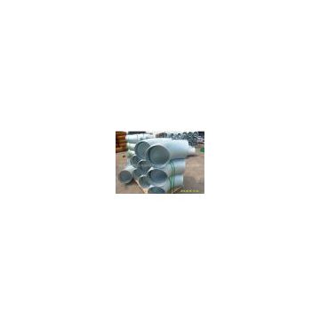 China carbon steel pipe fittings equal tee and straight tee
