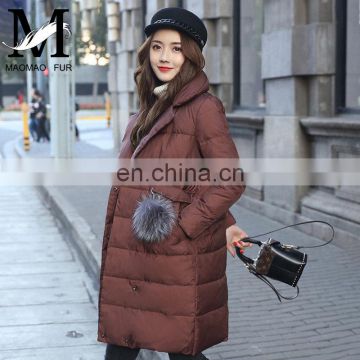 Western Modern Slim Warm Thick Factory Sale Good Quality Womens Plus Size Down Coat