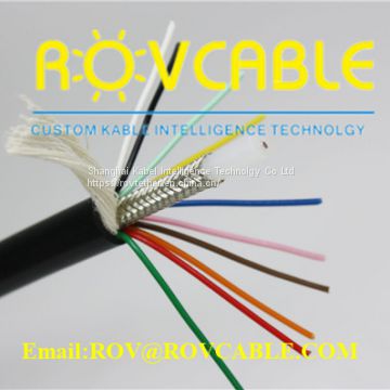 6 core underwater cable three layers neutrally buoyant cable