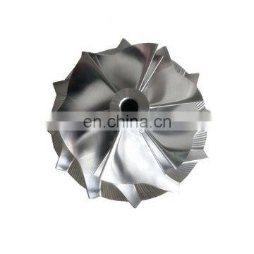 GT15-25 6+6 blades 737689-0001 43.40/56.03mm high Performance turbo milling/aluminum 2618/billet compressor wheel