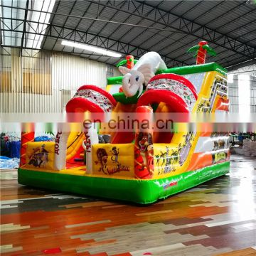 New design  Inflatable Elephant  Slide  Inflatable Bouncer Slide Elephant  castle for adult and kids