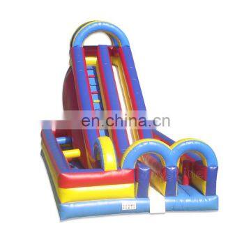 Outdoor Kids Amusement Park Inflatable Dry Slide Bouncy Castle Playground For Sale