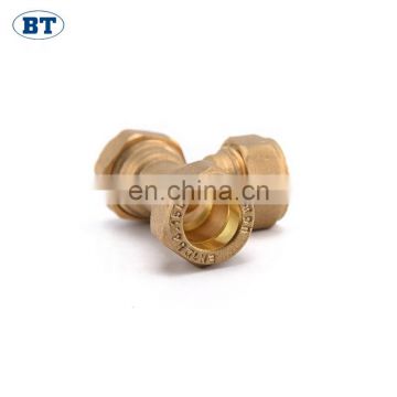 BT6021 good quality pipe laboratory brass compression fittings