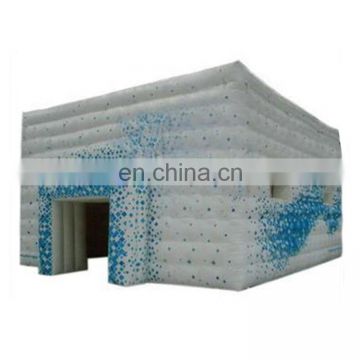 Outdoor advertising oem inflatable white LED event party tent inflatable exhibition tent