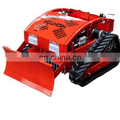 high quality china industrial lawn mower tractor small snow plow self-propelled remote control lawn mower machine for sale