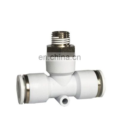 Pneulead High Quality Fittings Male Thread Tee R1/4 Plumbing PPR Pipe Fittings T Shaped Connector