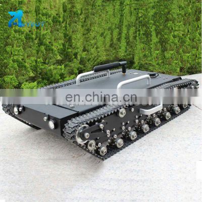 cheap remote control cars with price electric motor controller robot tank crawler chassis