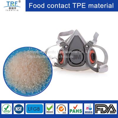 Factory Selling Thermoplastic Elastomer TPE  Materials for  Gas Mask