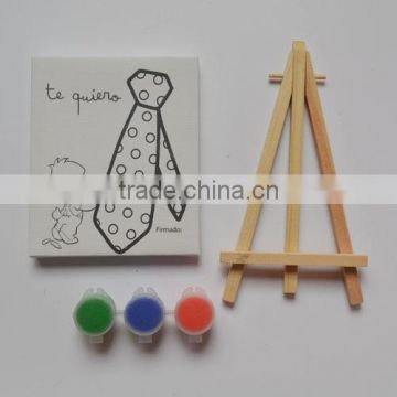 mini art canvas for kids painting