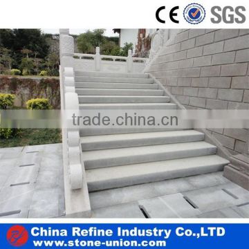 white granite stone steps for garden outdoor stairs