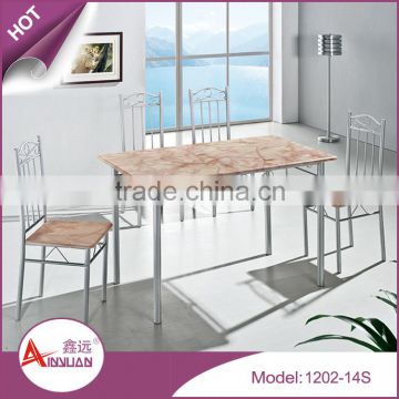 Good dining table and chairs,pvc chairs, table top for bar,dining restaurant chair marble table for sale