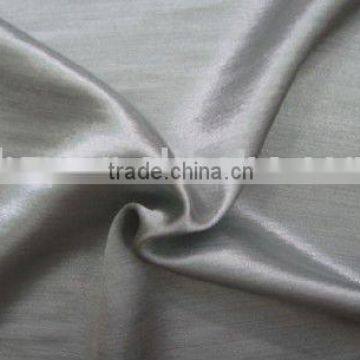 100% Polyester Slub Satin Fabric