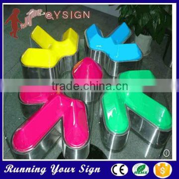 Factory price shop front Blister led letters to make signs