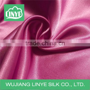shiny 100% polyester satin fabric / wedding decoration fabric