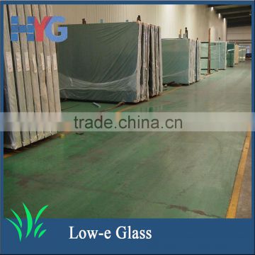 Aluminum low-e insulated glass window in Chinese glass factory