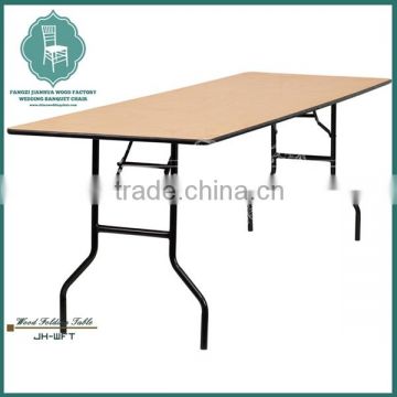 Yes Folded outdoor plywood foldable table
