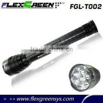 Flexgreen 70w 8000lm high bright 7 XML T6 led torch