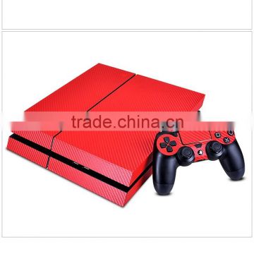 Many kinds of color and design carbon fiber design vinyl sticker for ps4                        
                                                Quality Choice