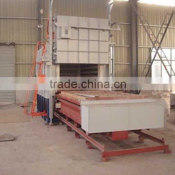 Car type gas vacuum nitriding furnace for steel with protective atmosphere