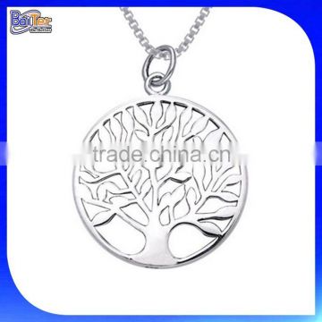 Custom 925 Sterling Silver Celtic Tree Of Life Necklace Wholesale
