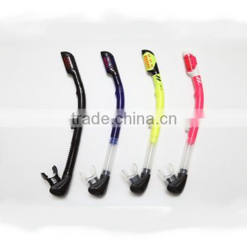 Wholesale professional waterproof dive snorkel with cheap price and universal snorkel