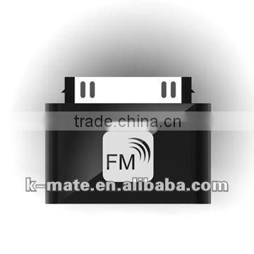 FM transmitter for iPod/iPhone/iPad