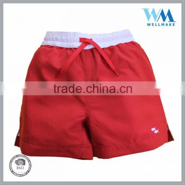 Wholesale cotton twill blank 3 color ways board men boys shorts