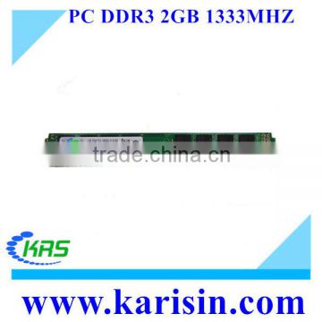 Full compatible and original chipsets PC3-10600 1333 ddr3 2gb ram with fast delivery