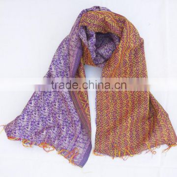 multi wear kantha stole scarf