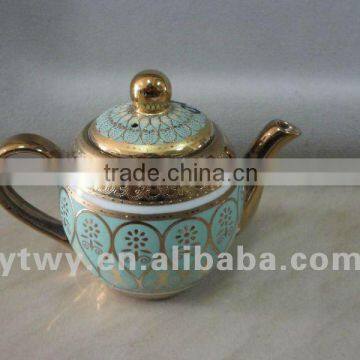 Stock porcelain gild teapot