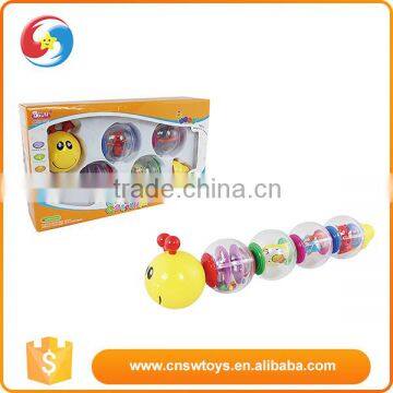Baby musical learning toys educational electronic plastic caterpillar toys