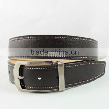 Ever Classic Unisex Fashion Geniune Leather Belt Zinc Alloy Buckle