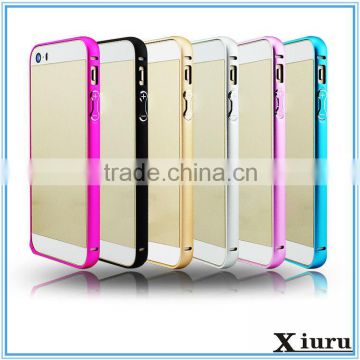 Colorful Fashion Metal Frame Case Cell Phone Cover For Iphone 5 5s SE                        
                                                Quality Choice