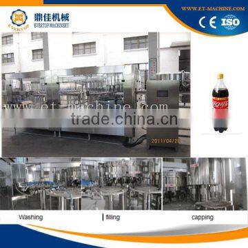 pet bottle soft drink filling machine